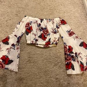 Shein Floral Long Sleeve💙